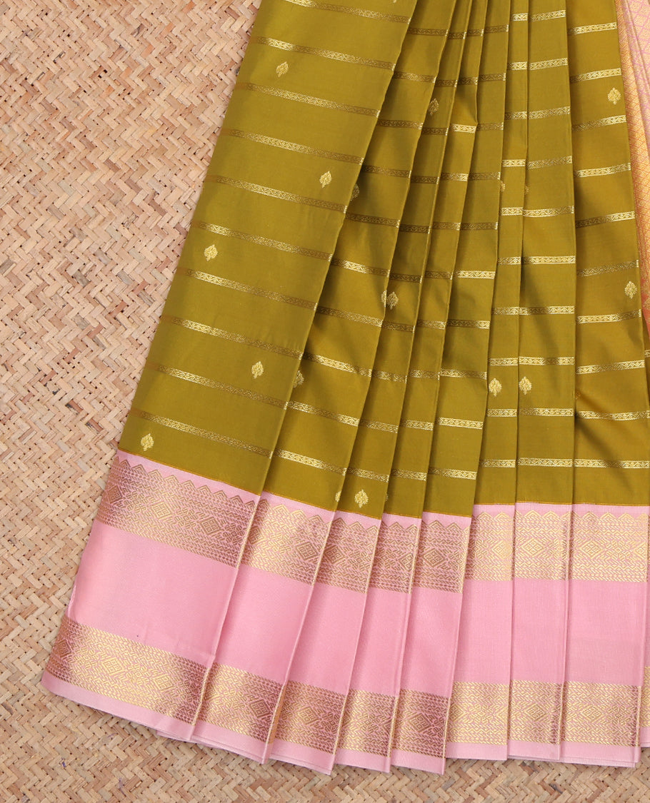 Green Budget Silk Saree