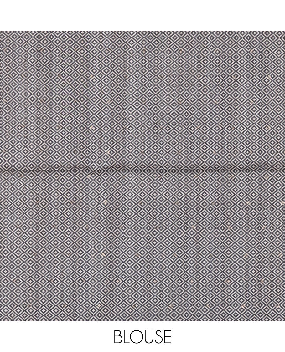 Borderless chikku-base multi-colored intricate paisleys digital printed with buttas fancy tussar saree with a jaal printed blouse