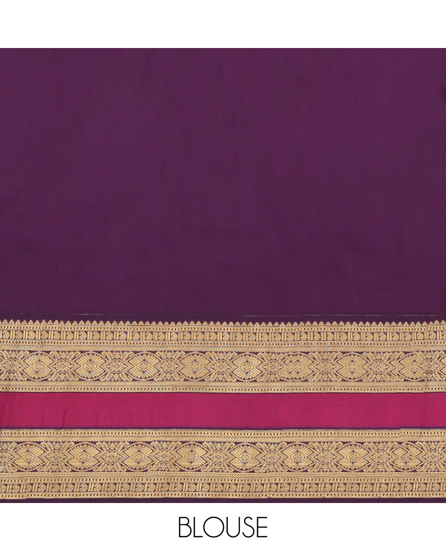 Blue Budget Silk Saree