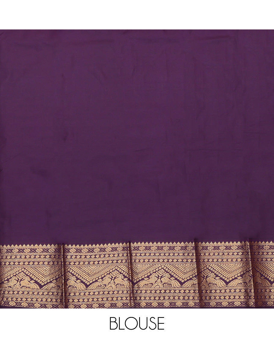 Blue Budget Silk Saree