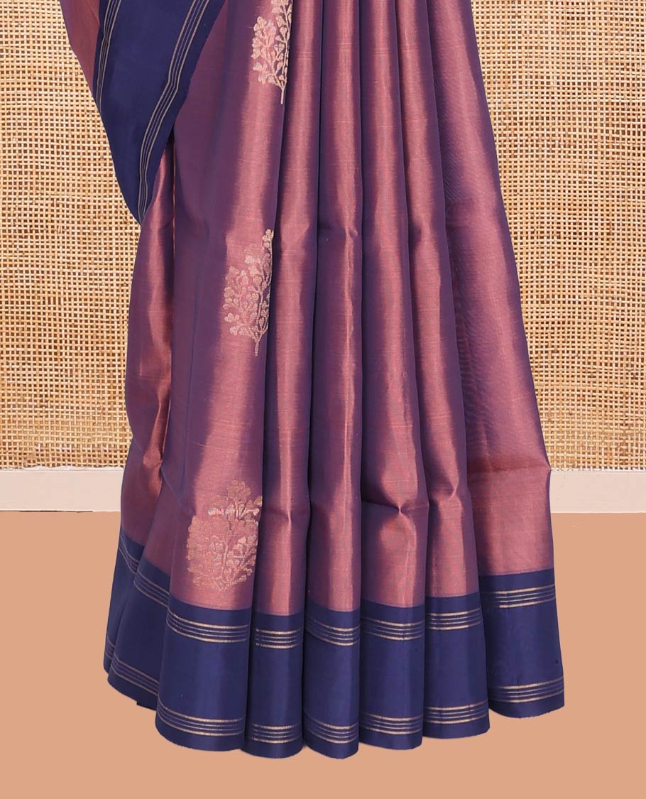 Pink Mayuri Lite Silk Mix Saree