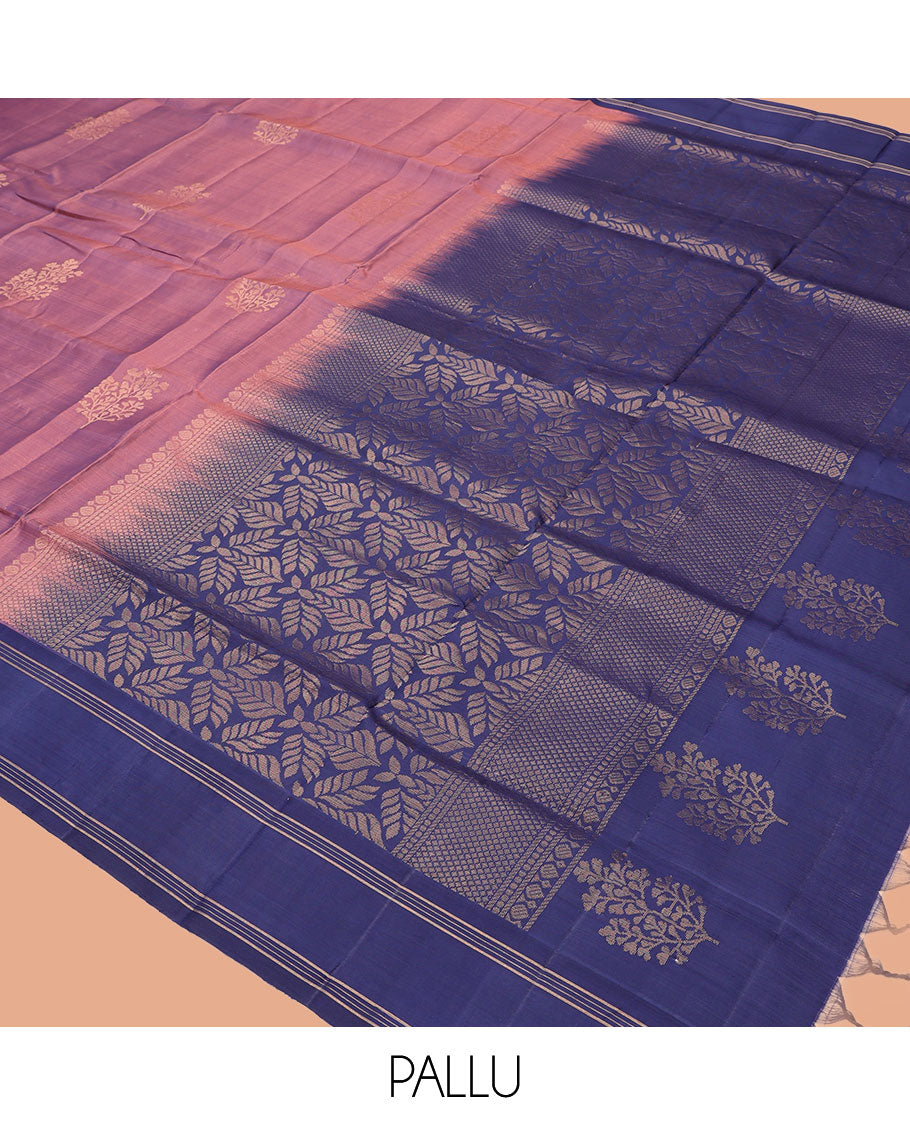 Pink Mayuri Lite Silk Mix Saree