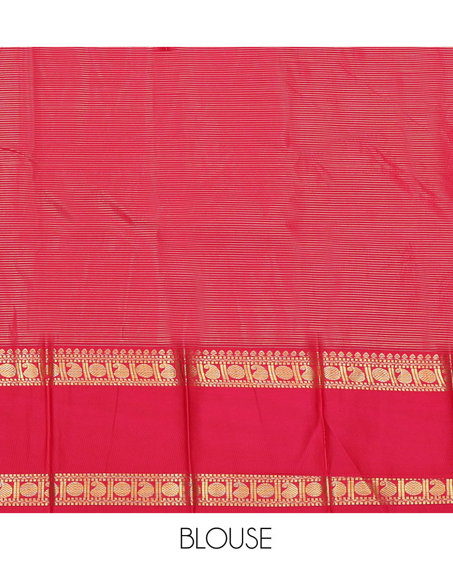 Blue Budget Silk Saree