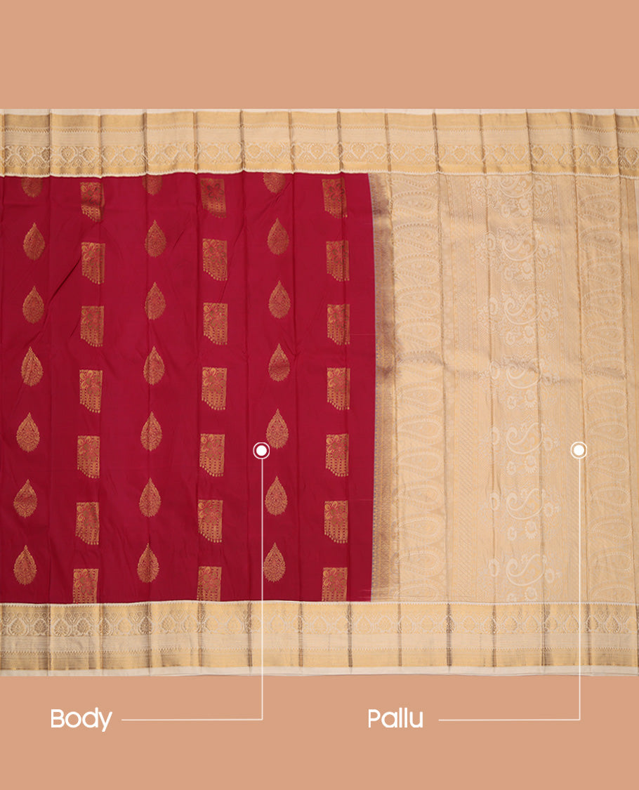 Red Budget Silk Saree