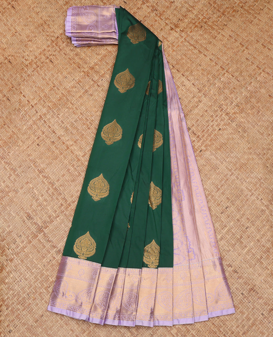 Green Budget Silk Saree
