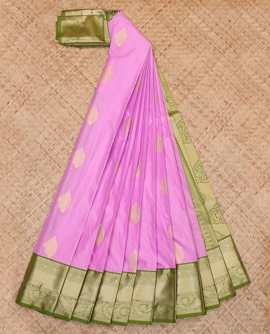 Pink Budget Silk Saree