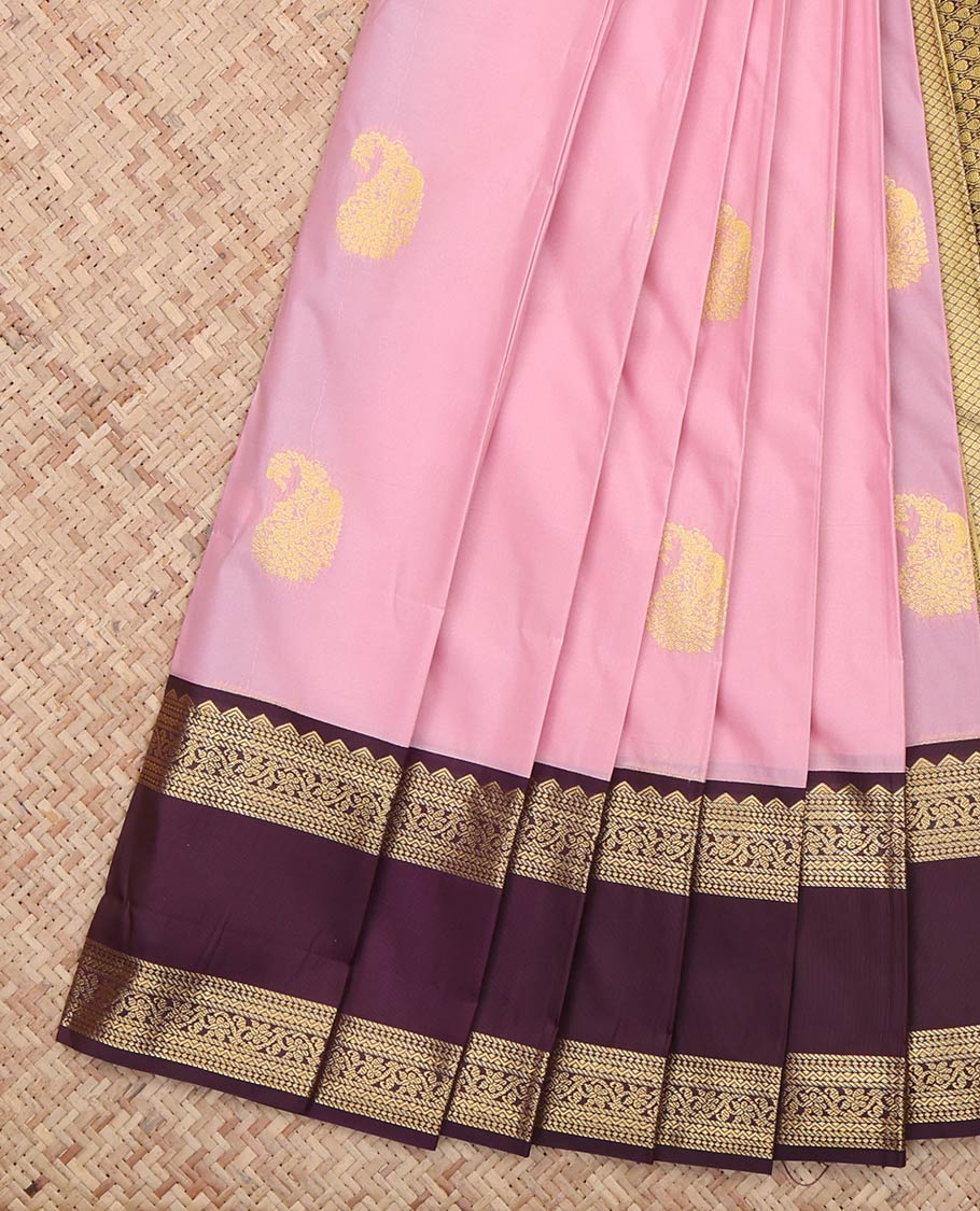 Pink Budget Silk Saree
