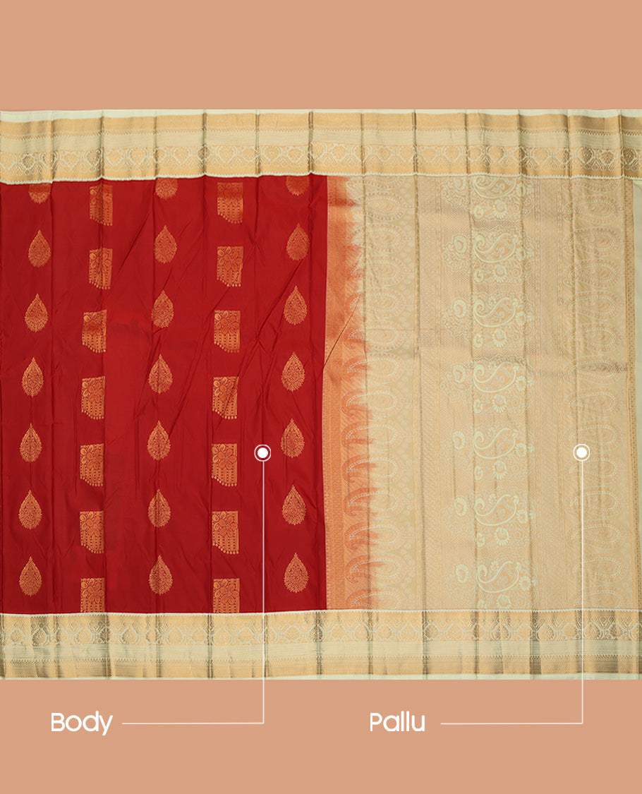 Red Budget Silk Saree