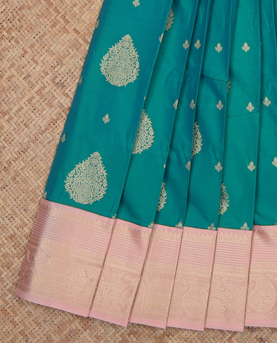 Blue Budget Silk Saree