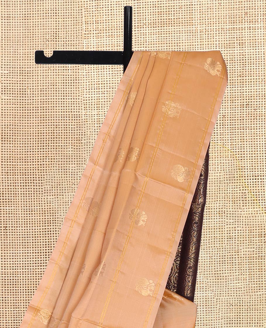 Sandal Mayuri Lite Silk Mix Saree