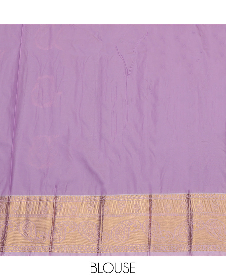 Purple Budget Silk Saree