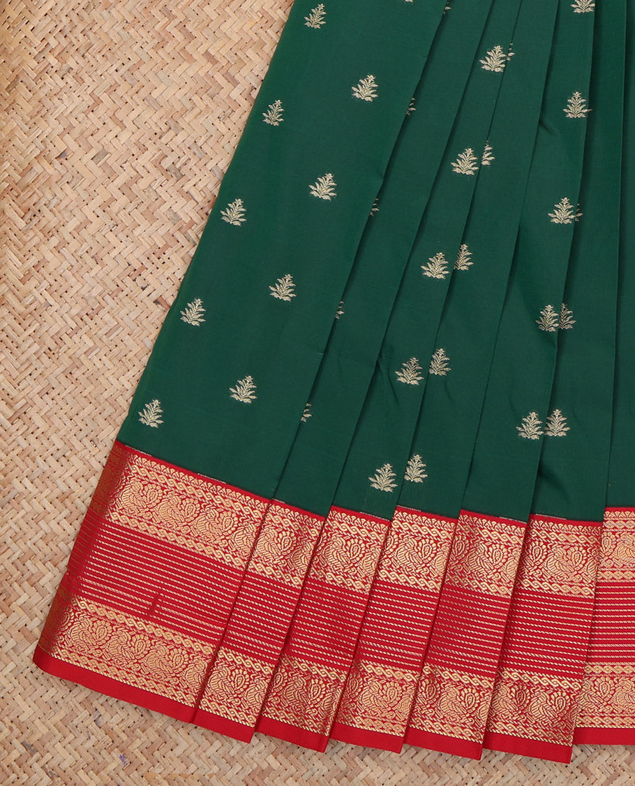 Green Budget Silk Saree