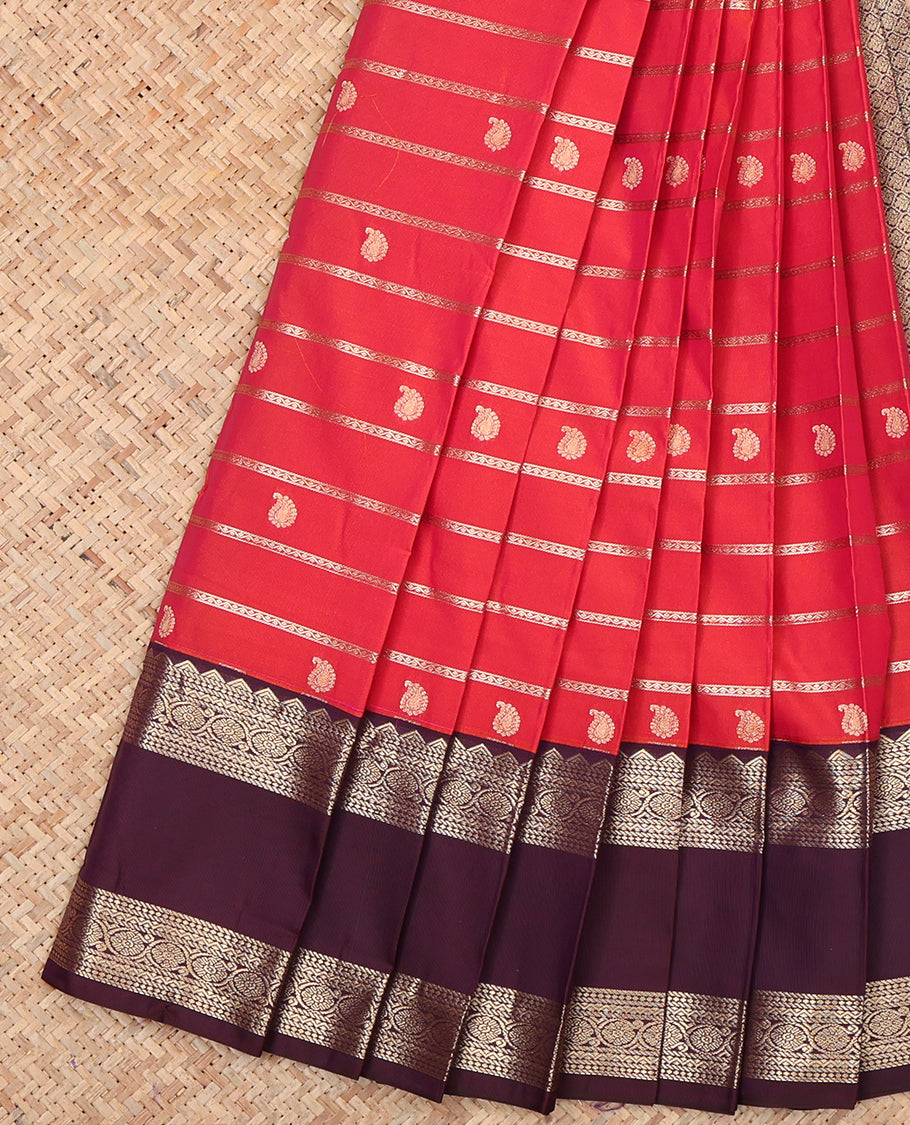 Red Budget Silk Saree