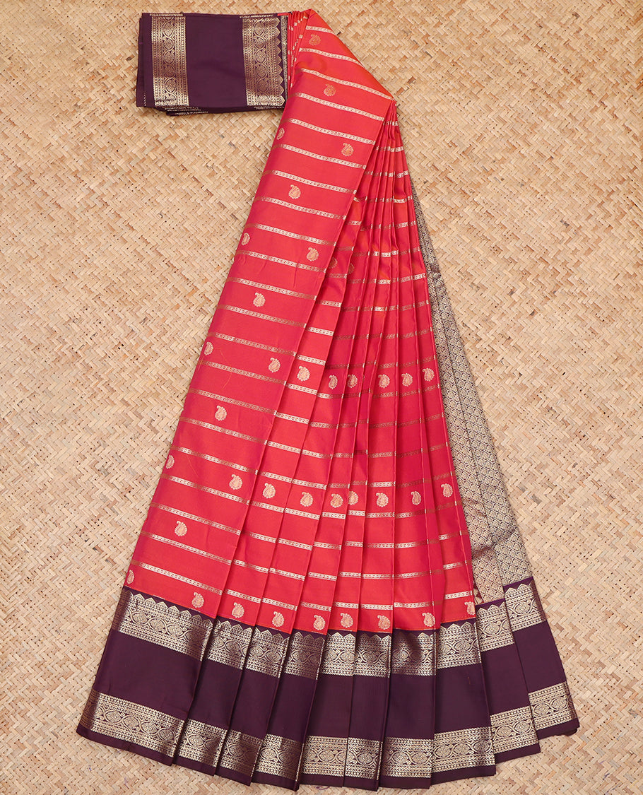 Red Budget Silk Saree