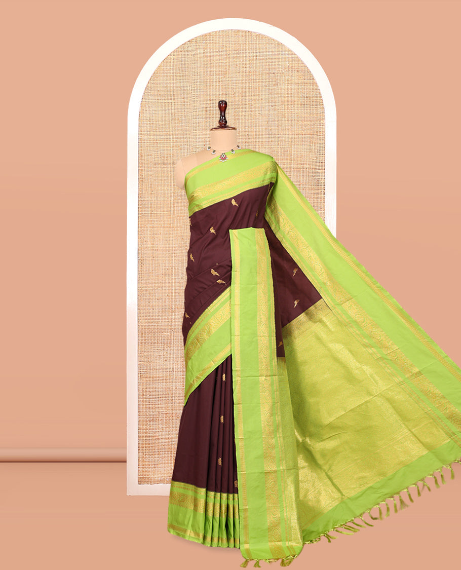 Brown Budget Silk