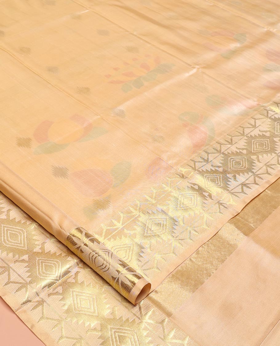 Sandal Venkatagiri Silk Saree