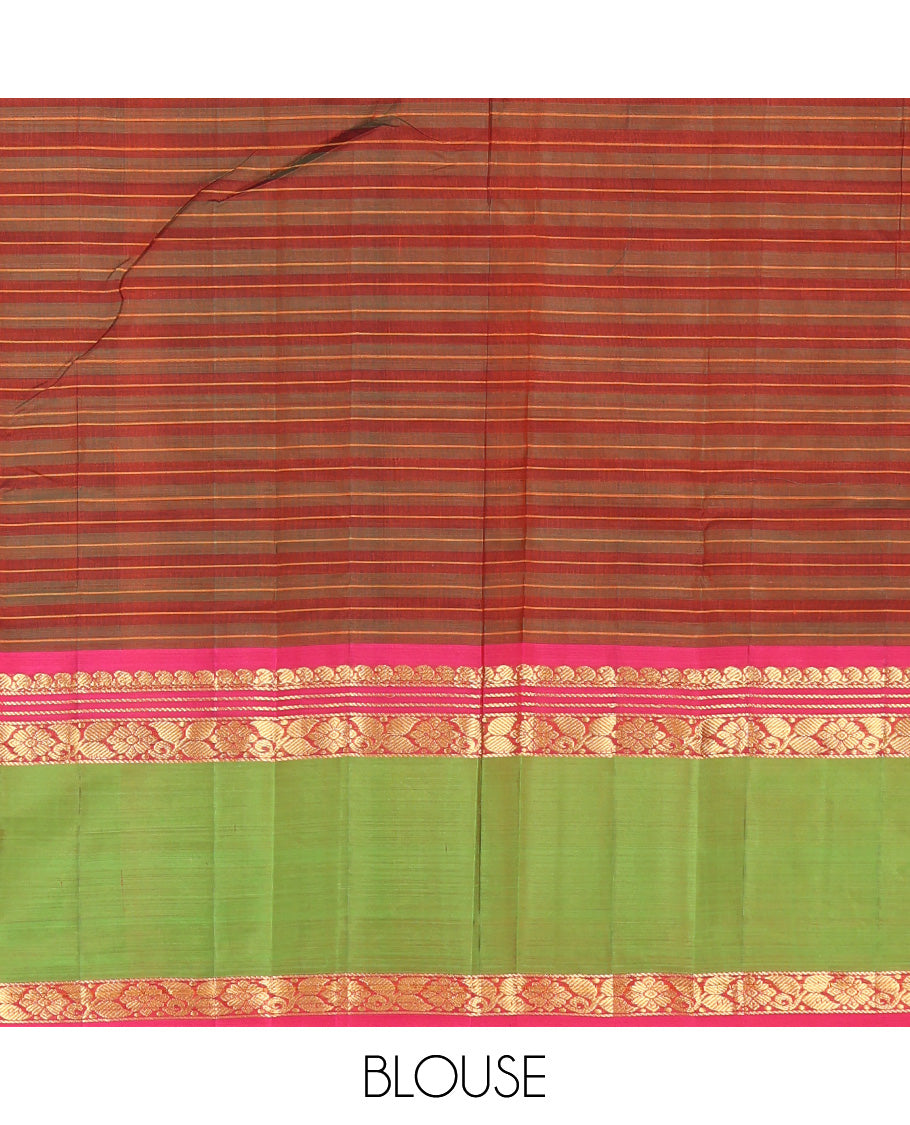 Green Kanchipuram Silk Saree