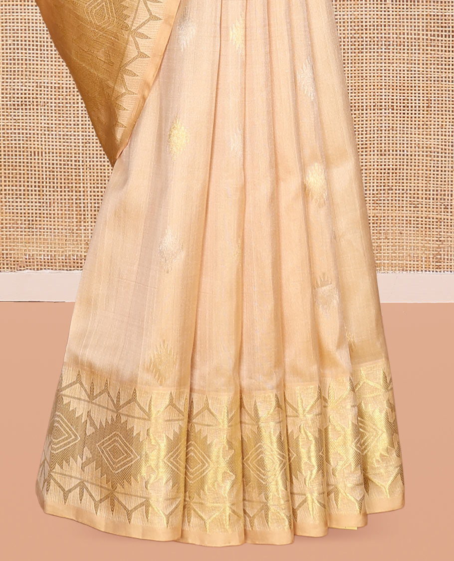 Sandal Venkatagiri Silk Saree