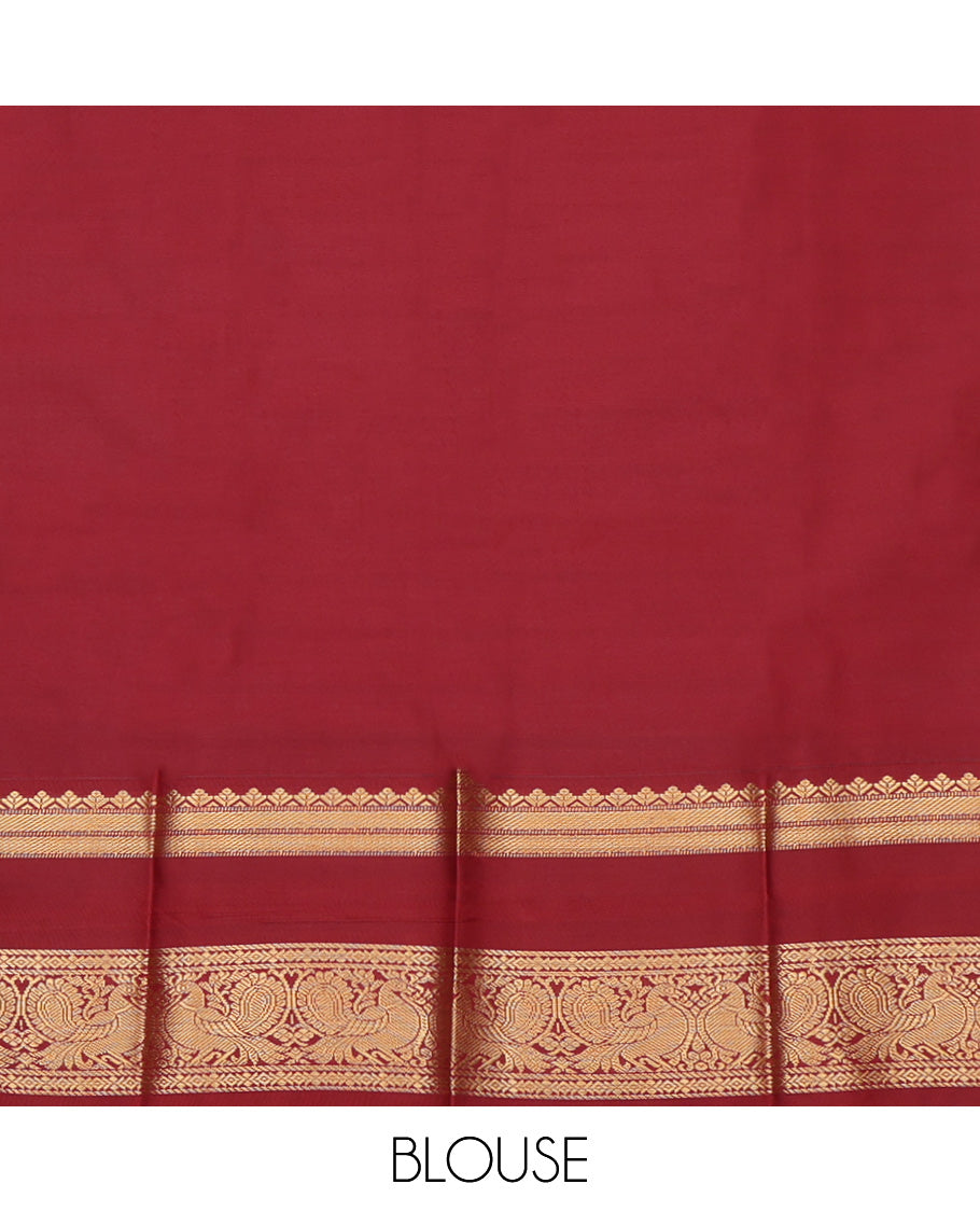 Sandal Butta Budget Silk Saree