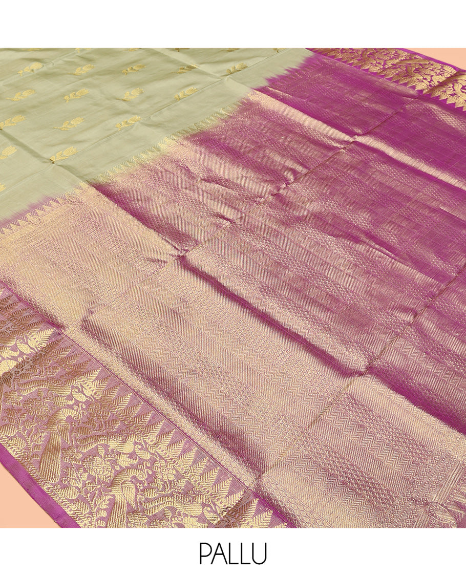 Green Venkatagiri Silk Saree
