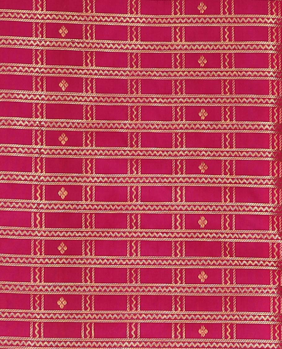 Maroon pure silk half saree, zari design skirt, contrast border and blouse of thilakam, kodi visiry, maga design and mayil kann, and intricate dhavani
