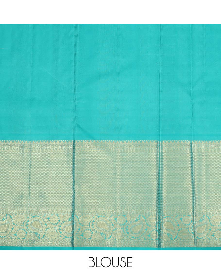 Maroon pure silk half saree, zari design skirt, contrast border and blouse of thilakam, kodi visiry, maga design and mayil kann, and intricate dhavani