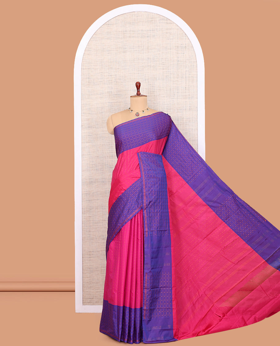 Pink Aarani Gift Saree