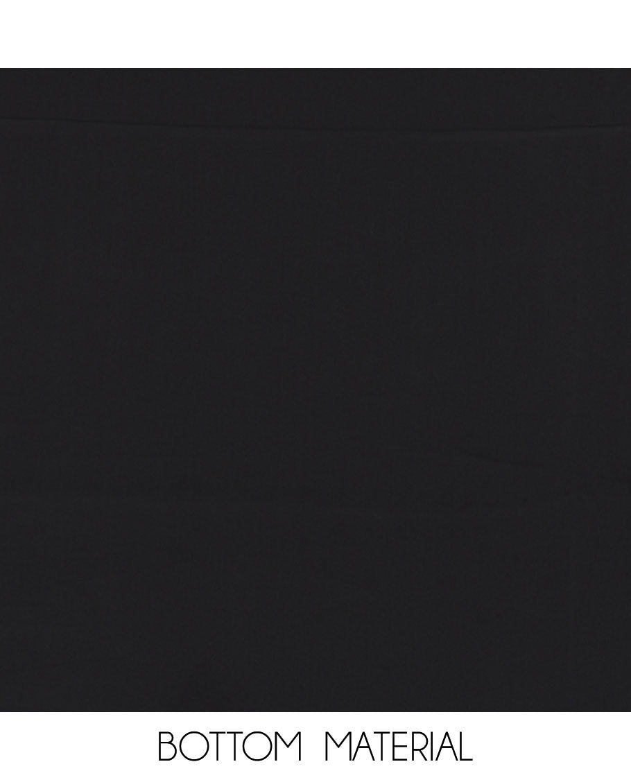 Light rama Italian crepe material chudidar set, paisley printed top, plain bottom, and floral-paisley printed georgrette dupatta