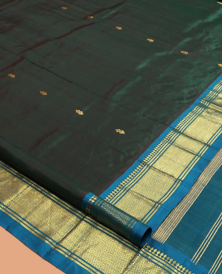 Green Kanchipuram Silk Saree