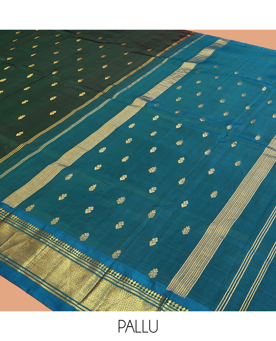 Green Kanchipuram Silk Saree