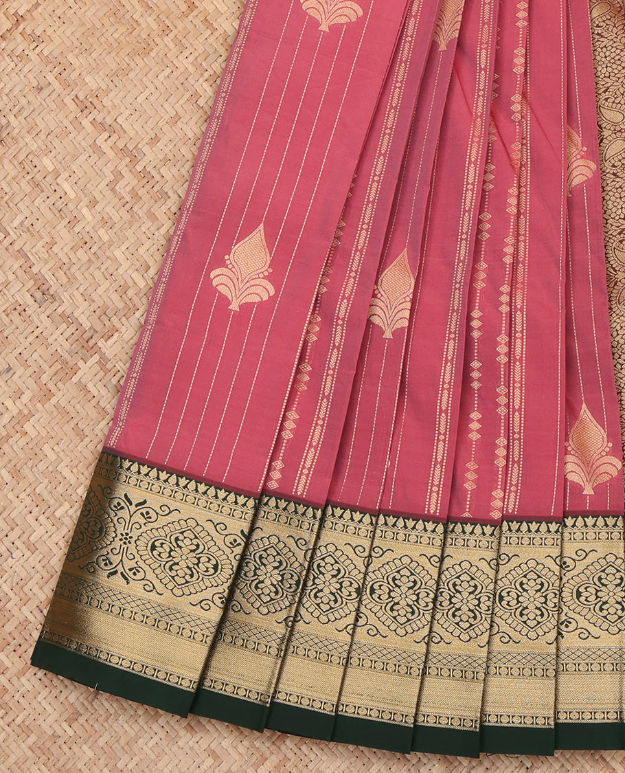 Pink Budget Silk Saree