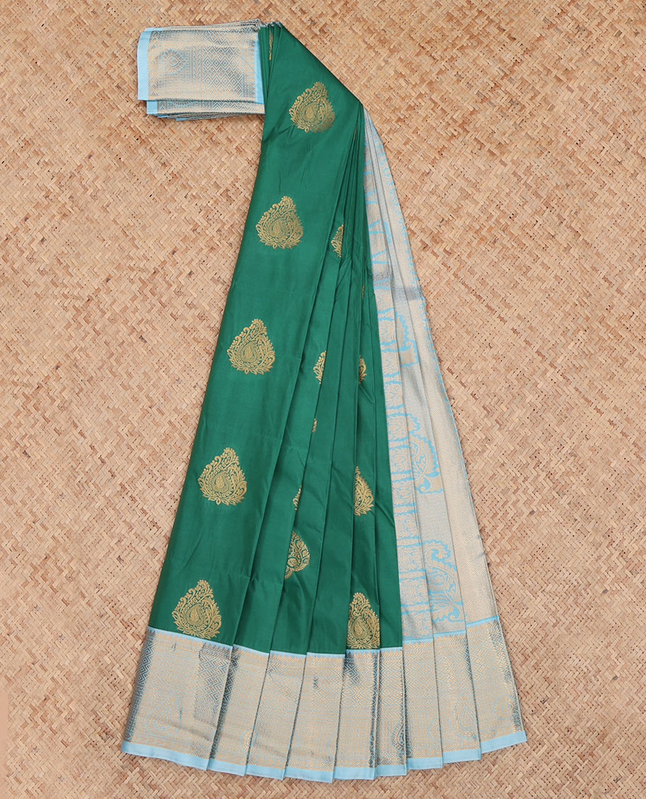 Green Budget Silk Saree