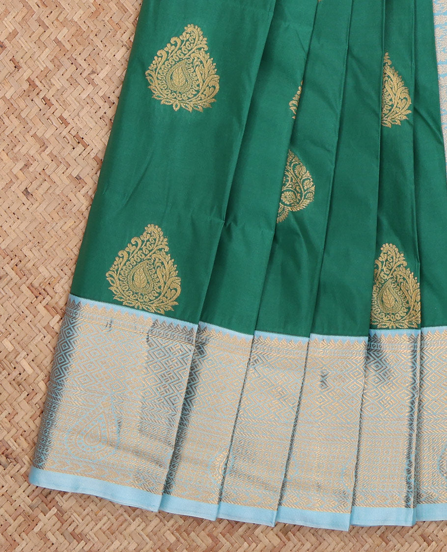 Green Budget Silk Saree