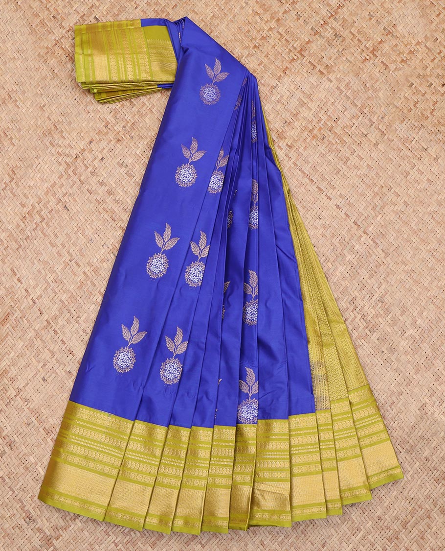 Royal Blue Budget Silk Saree