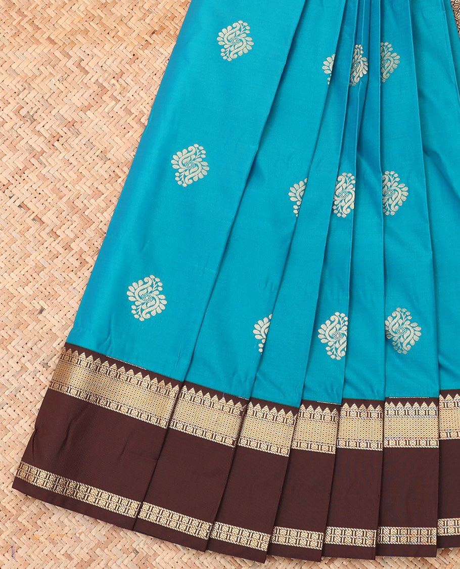 Blue Budget Silk Saree