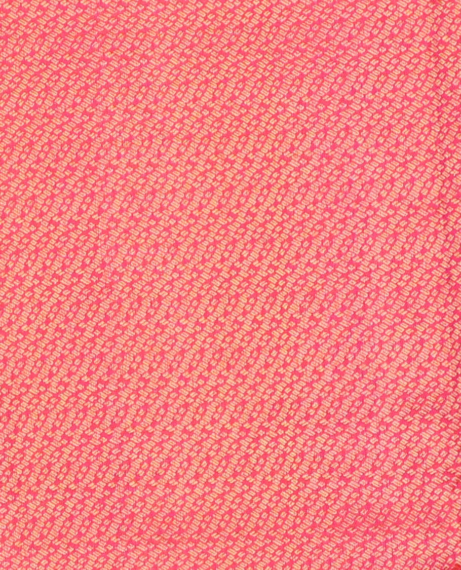 Red pure silk half-saree, jacquard skirt, contrast border of thilakam, mayil kann and vanki designs, and contrast zari design blouse, and jaal dhavani