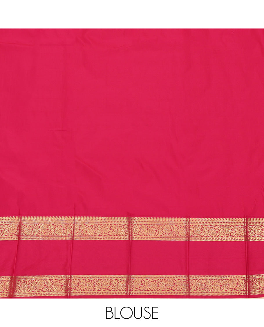 Violet Budget Silk Saree