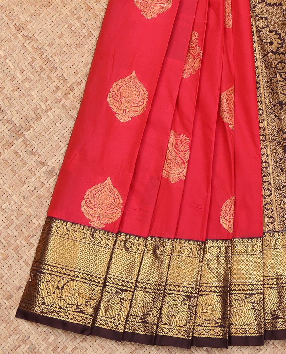 Red Budget Silk Saree