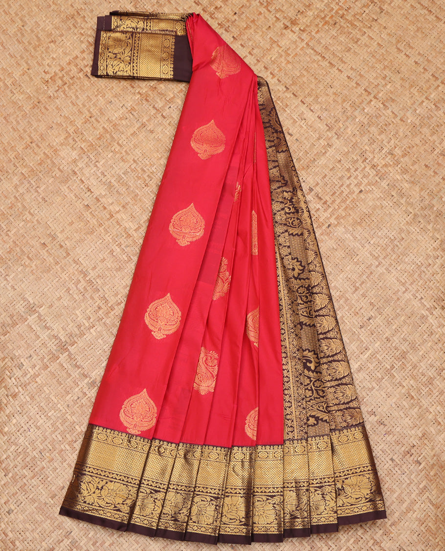Red Budget Silk Saree