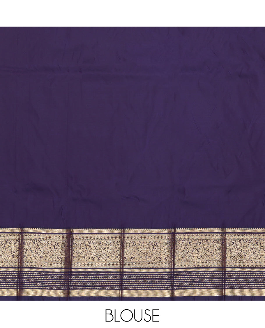 Red Stripes Budget Silk Saree
