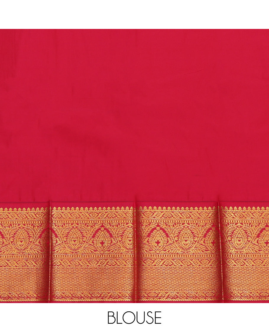 Violet Budget Silk Saree