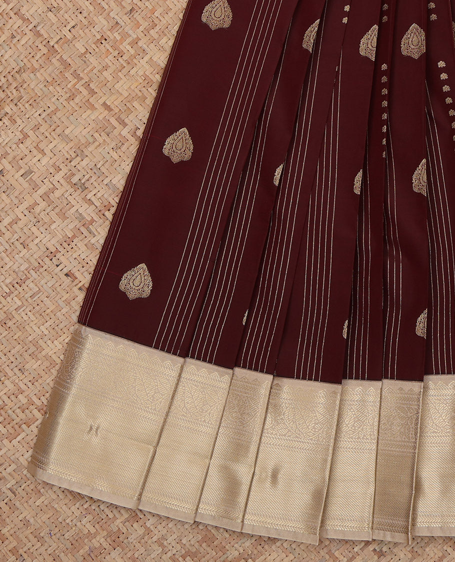 Brown Budget Silk Saree