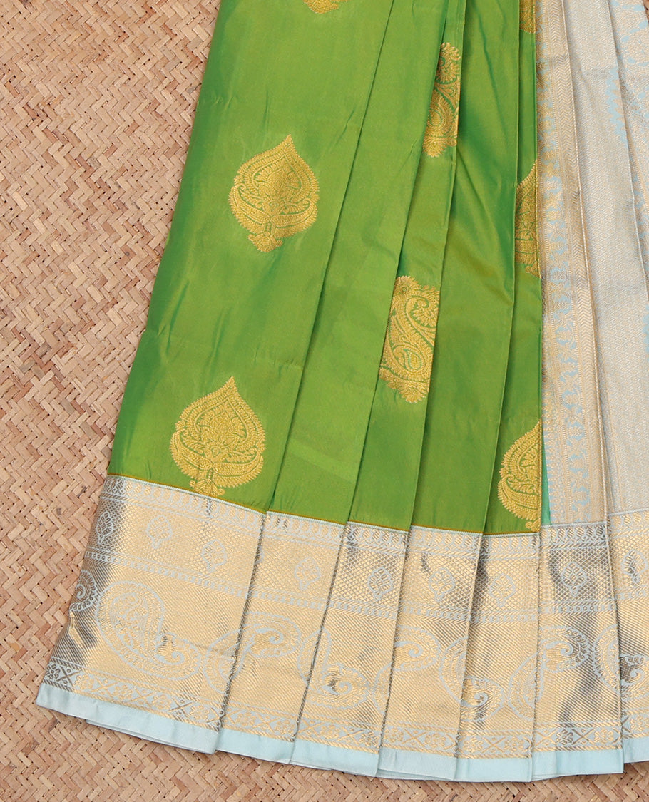 Green Budget Silk Saree