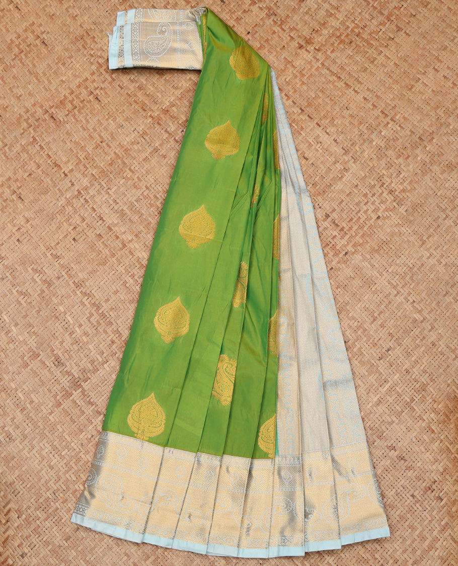 Green Budget Silk Saree