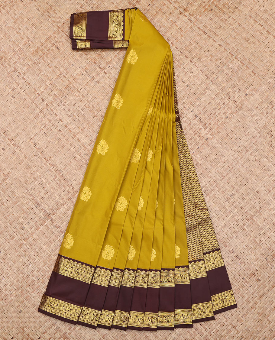 Green Budget Silk Saree