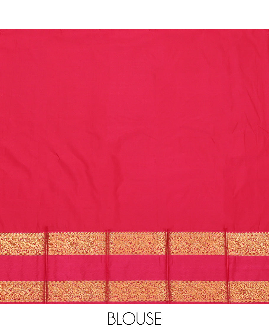 Violet Budget Silk Saree