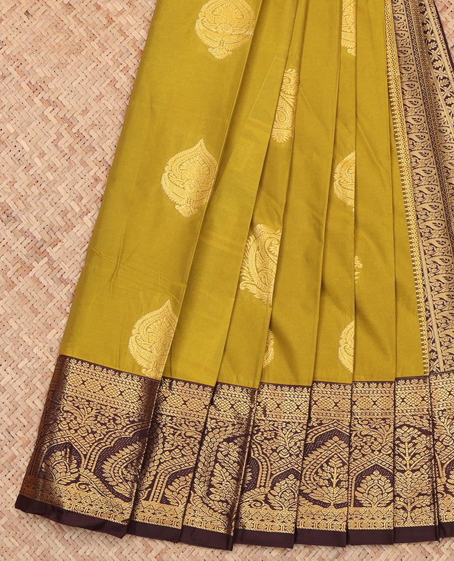 Green Budget Silk Saree