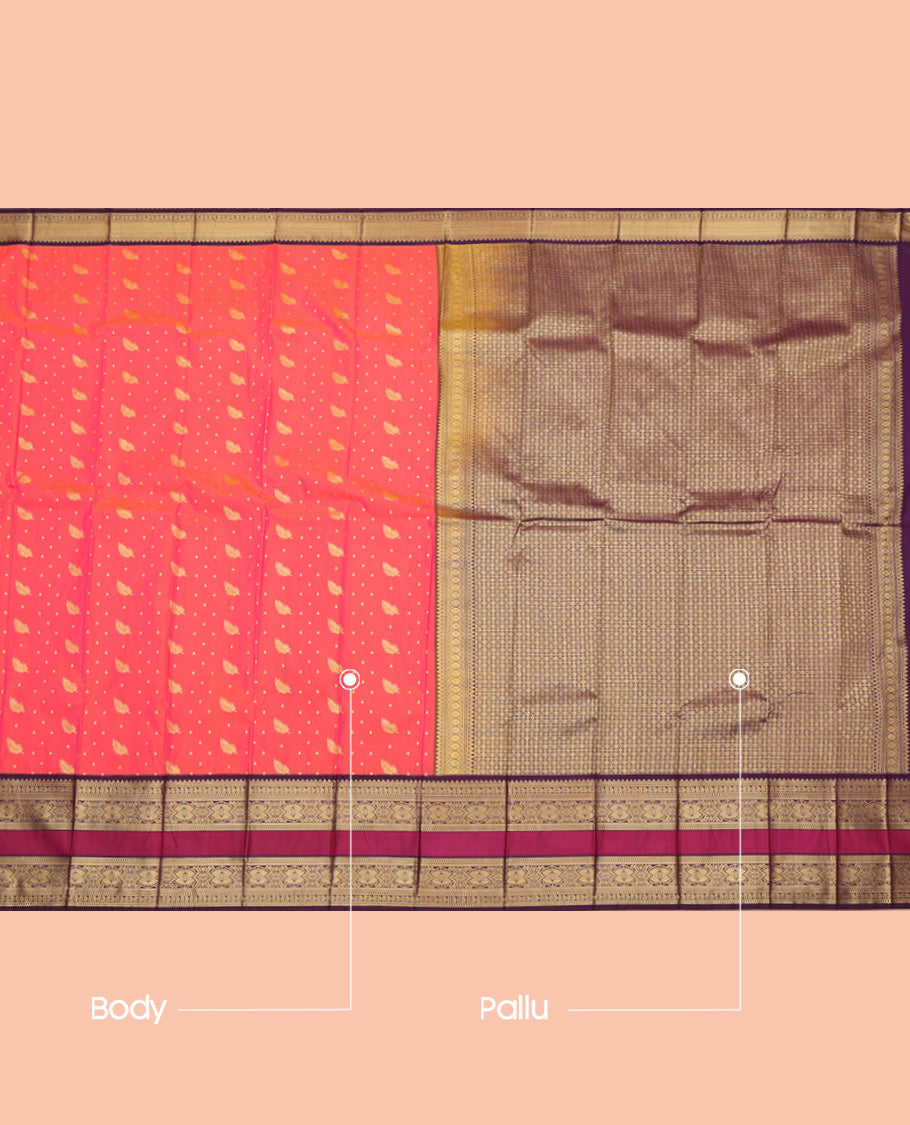 Pink Budget Silk Saree
