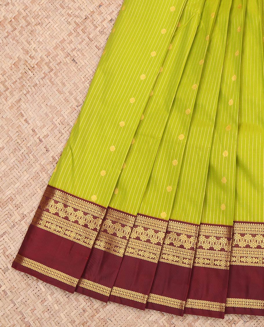 Green Budget Silk Saree