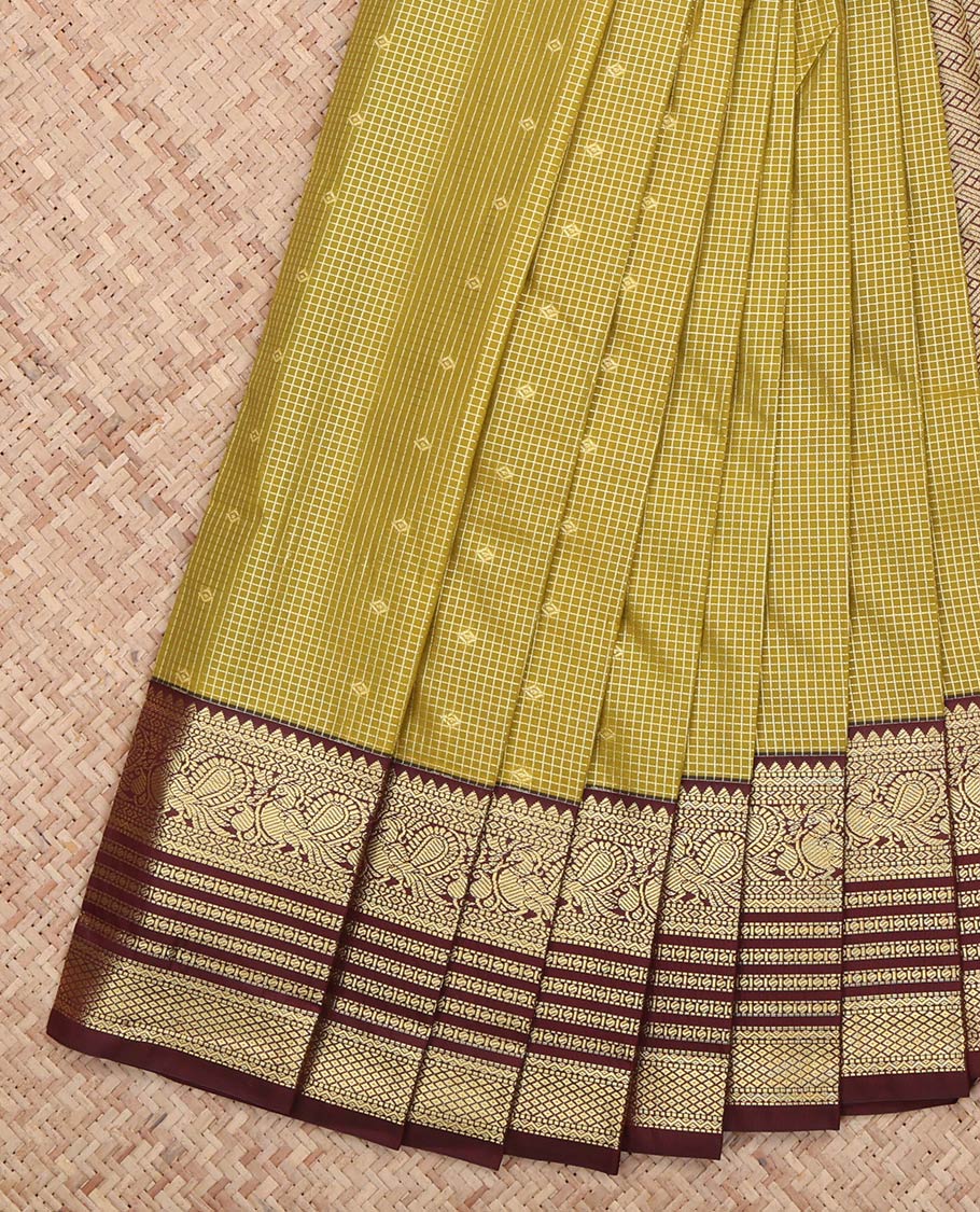 Green Budget Silk Saree